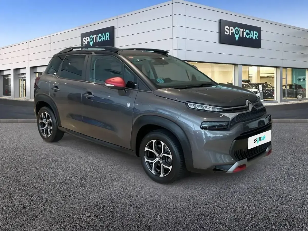 Usado Citroën C3 Aircross PureTech 110 CV (80 kW) 2021 Gris SUV