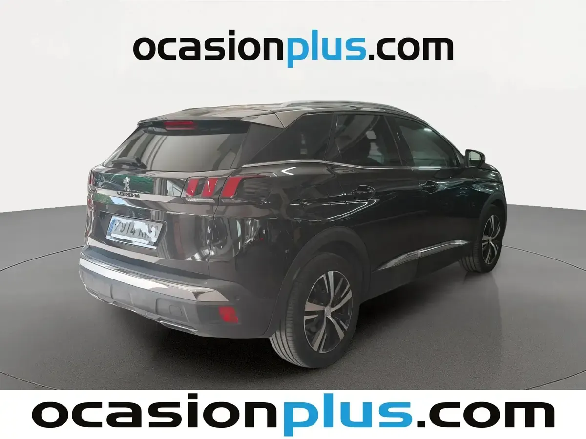 Usado Peugeot 3008 GT-line 131 CV (96 kW) 2018 Negro SUV
