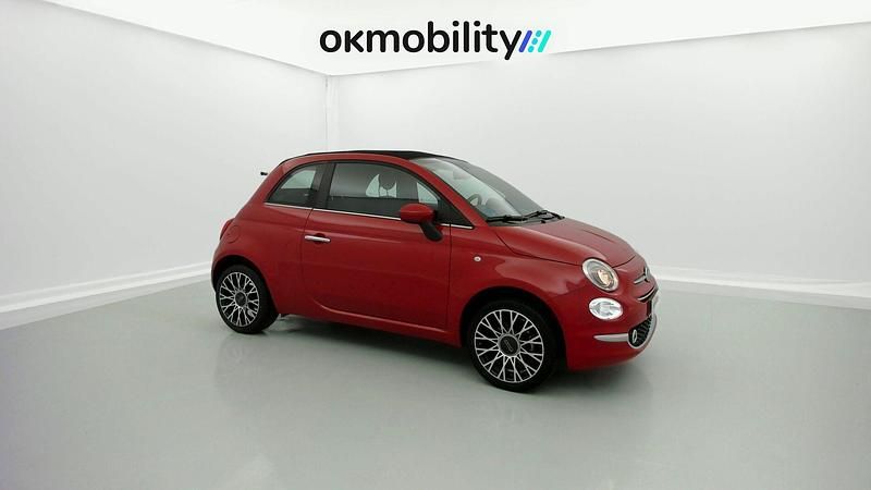 Usado Fiat 500C Dolcevita 70 CV (51 kW) 2024 Rosso corsa Descapotable