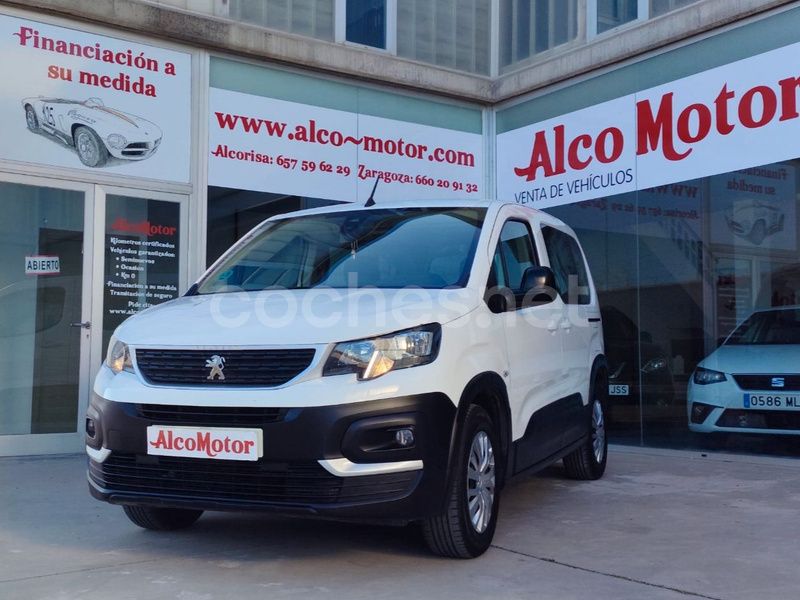 Blanco Usado 2021 Peugeot Rifter Active Monovolumen | 17.600 € (Precio justo) - Imagen 1/4