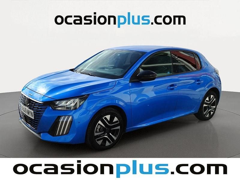 Usado Peugeot 208 Allure 102 CV (75 kW) 2025 Azul Utilitario
