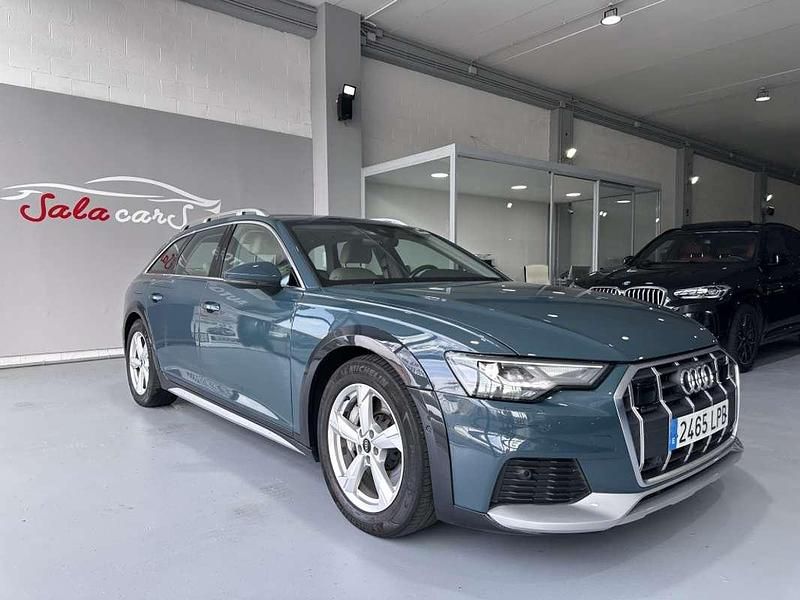 Usado Audi A6 Allroad 344 CV (253 kW) 2021 Azul Familiar