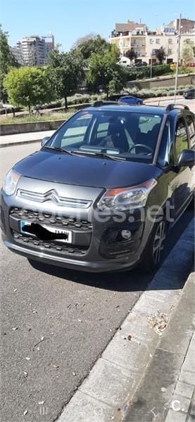 Gris / plata Usado 2016 Citroën C3 Picasso Feel Monovolumen | 9000 € (Precio justo) - Imagen 1/4