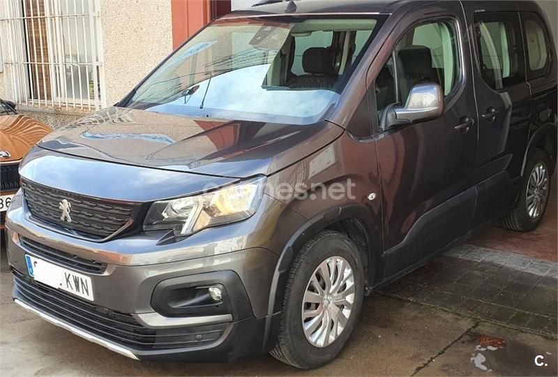 Gris / plata Usado 2019 Peugeot Rifter Active Monovolumen | 12.400 € (Super precio) - Imagen 1/4