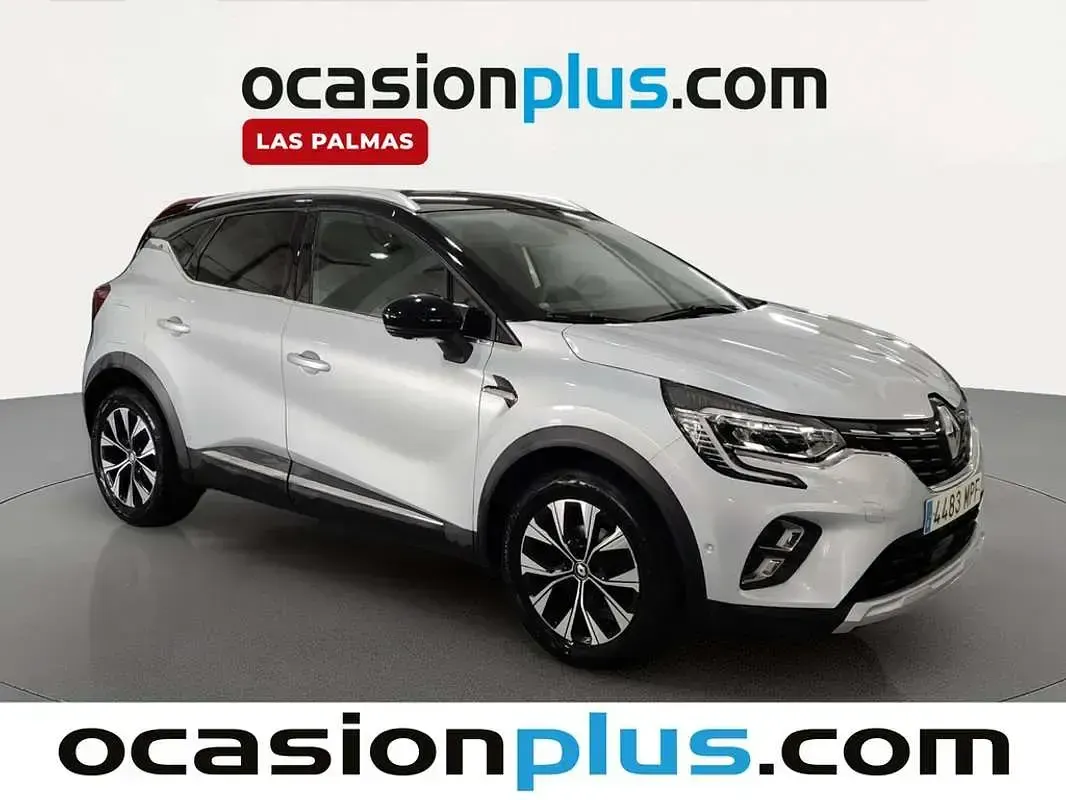 Usado Renault Captur Techno 91 CV (66 kW) 2024 Gris SUV