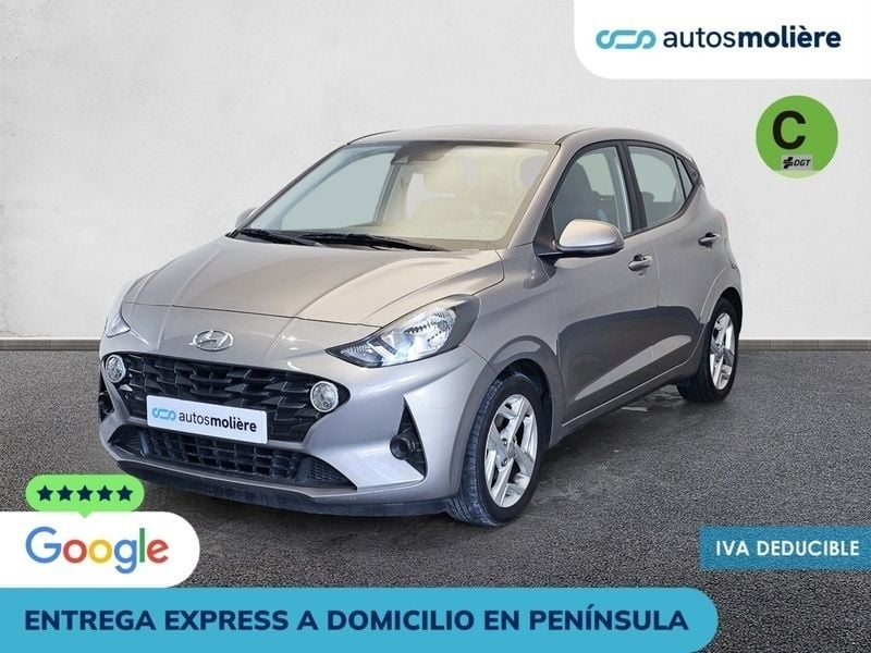 Gris Usado 2022 Hyundai i10 Utilitario | 11.790 € (Precio justo) - Imagen 1/4