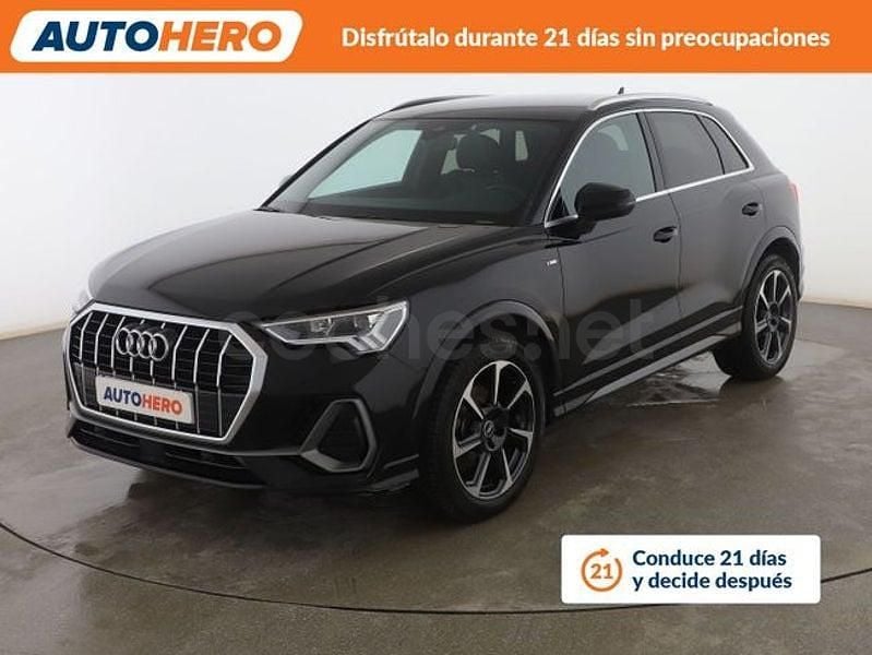 Usado Audi Q3 S-Line 150 CV (110 kW) 2022 Negro SUV