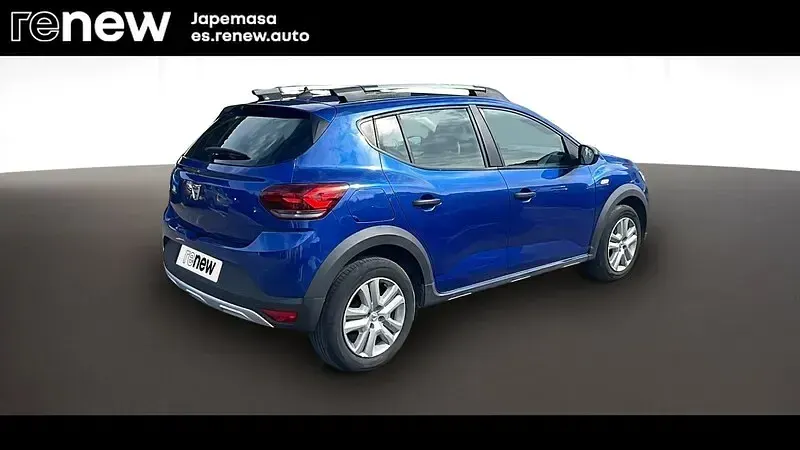 Brugt Dacia Sandero Essentiel 100 HK (73 kW) 2021 Blå Sedan