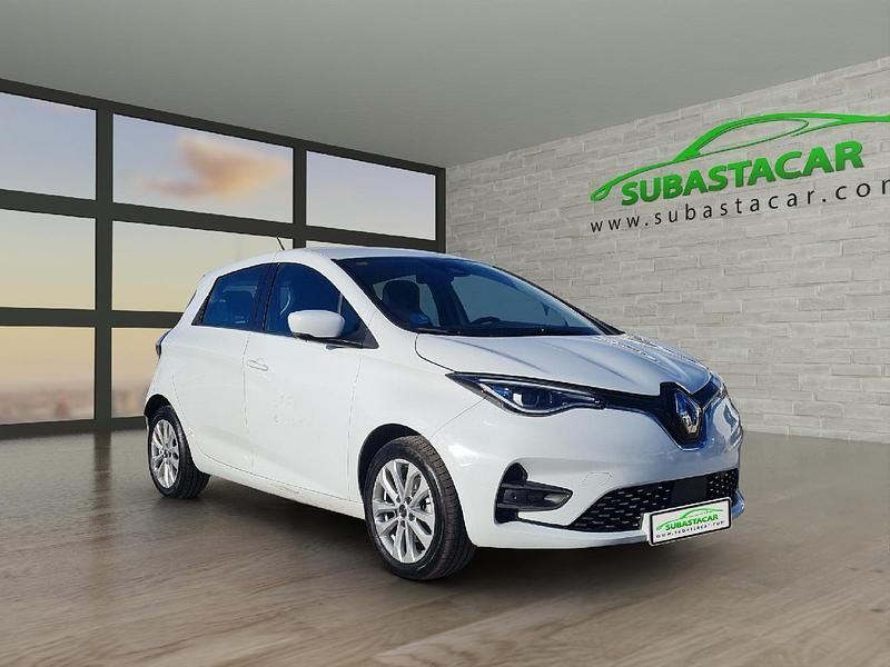 Usado Renault Zoe Intens 99 kW (135 CV) 2021 Blanco Utilitario