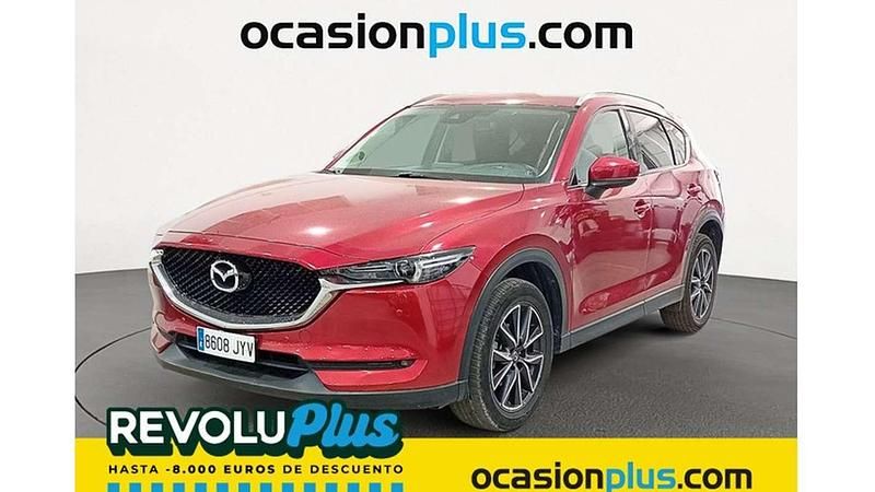Rojo Usado 2017 Mazda CX-5 SUV | 17.390 € (Precio justo) - Imagen 1/4