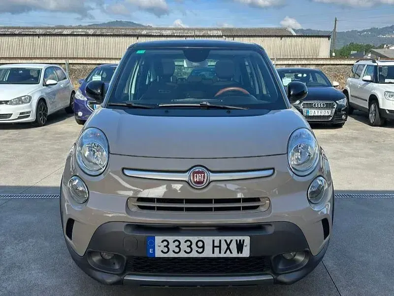 Usado Fiat 500L 105 CV (77 kW) 2013 Beige Monovolumen