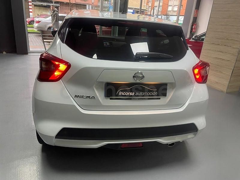 Usado Nissan Micra Acenta 117 CV (86 kW) 2019 Blanco Berlina