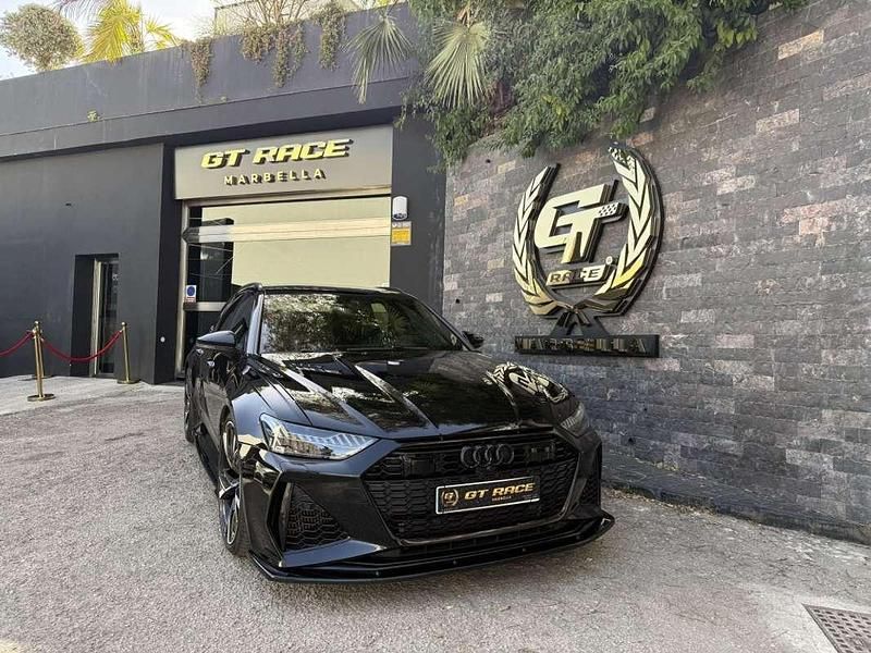 Usado Audi RS6 Exclusive 600 CV (441 kW) 2022 Negro Familiar