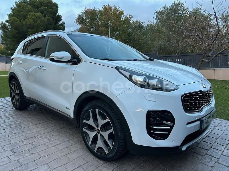 Blanco Usado 2017 Kia Sportage GT-Line SUV | 16.900 € (Precio justo) - Imagen 1/4