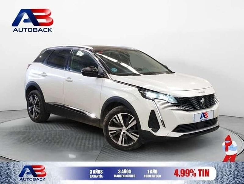 Usado Peugeot 3008 Allure 131 CV (96 kW) 2021 Blanco SUV
