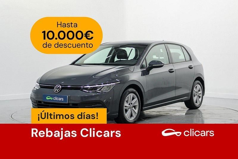 Gris Usado 2021 VW Golf VIII Berlina | 17.990 € (Precio justo) - Imagen 1/4