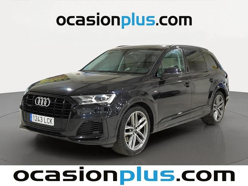 Usado Audi Q7 S-Line 286 CV (210 kW) 2019 Negro SUV
