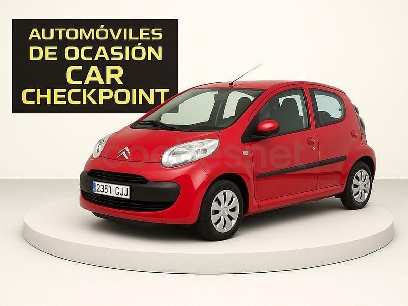 Usado Citroën C1 54 CV (39 kW) 2008 Rojo Utilitario