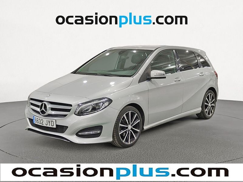 Gris plata Usado 2017 Mercedes B200 Monovolumen | 17.990 € (Precio justo) - Imagen 1/4
