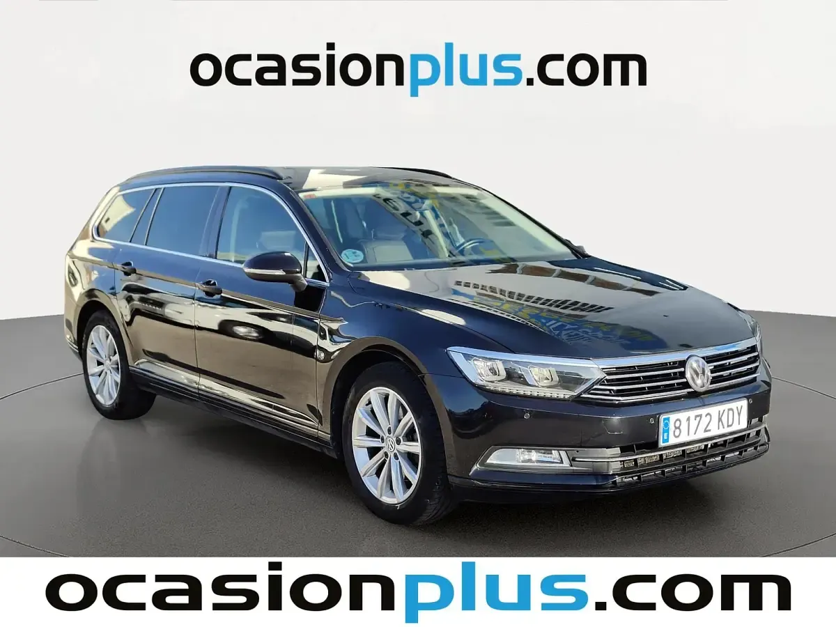 Usado VW Passat Advance 150 CV (110 kW) 2017 Negro Familiar