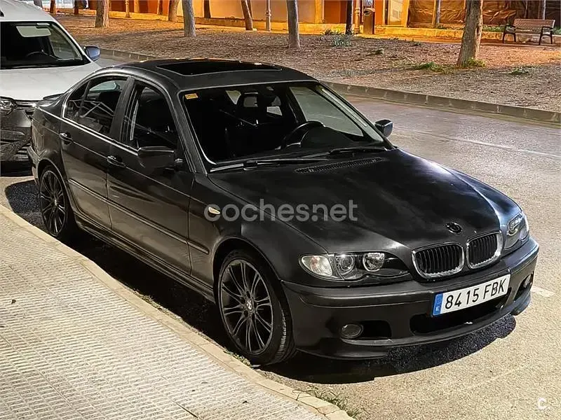 Usado BMW 320 136 CV (100 kW) 2002 Negro Berlina