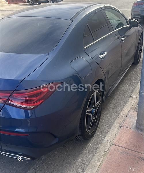 Usado Mercedes CLA250e 218 CV (160 kW) 2020 Azul Coupe