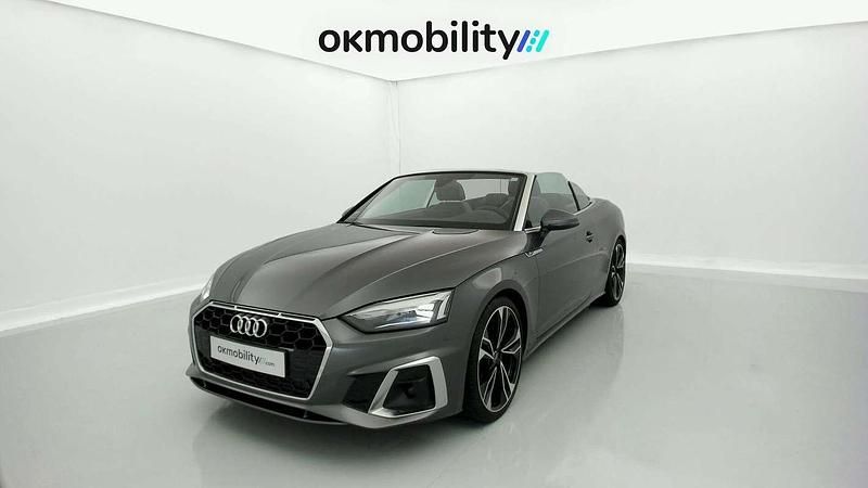 Plateado Usado 2023 Audi A5 Cabriolet S-Line Descapotable | 47.900 € (Caro) - Imagen 1/4