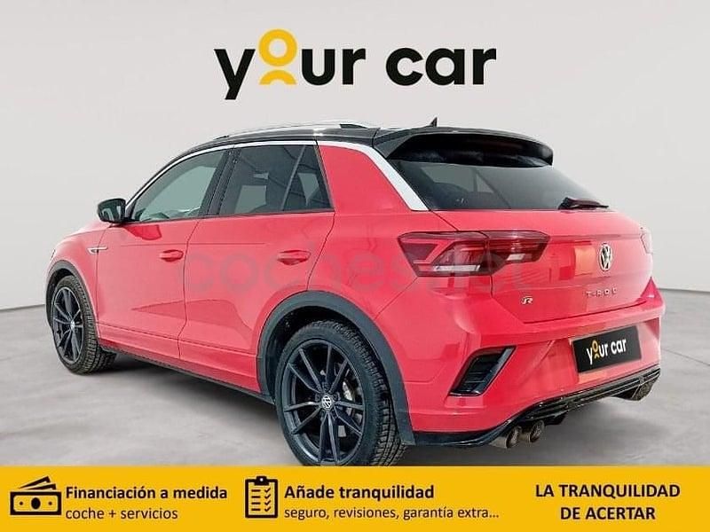 Usado VW T-Roc R 300 CV (220 kW) 2020 Rojo SUV