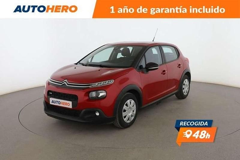 Usado Citroën C3 Feel 83 CV (61 kW) 2017 Rojo Utilitario