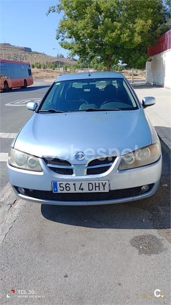 Azul Usado 2005 Nissan Almera Berlina | 1999 € (Precio justo) - Imagen 1/4