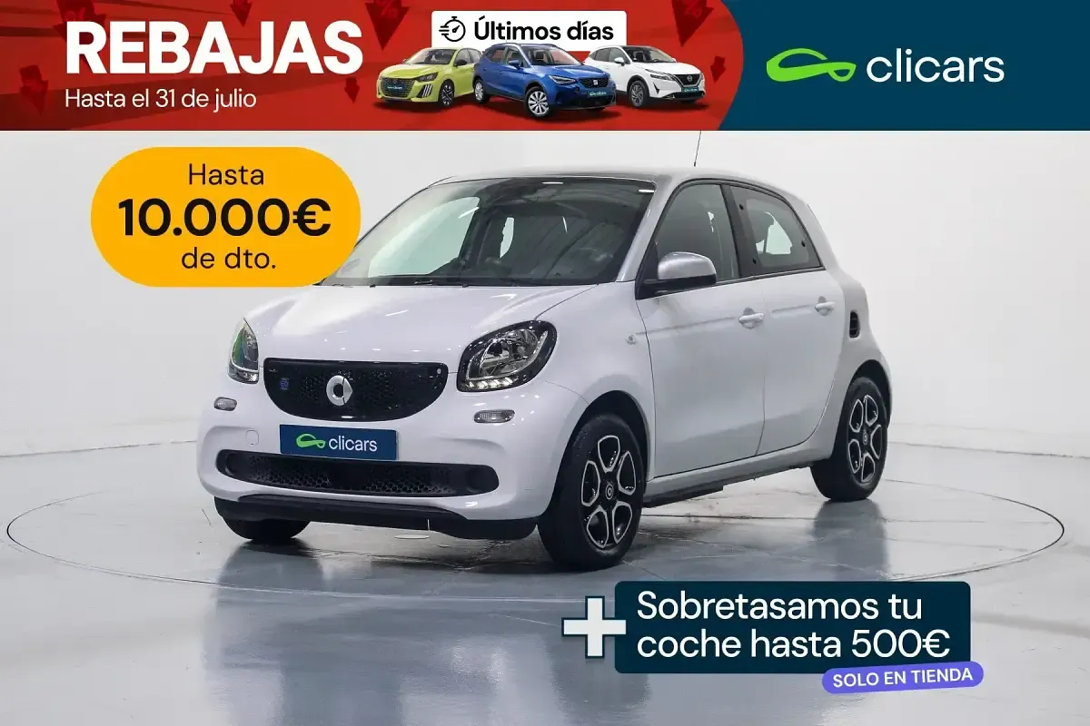 Usado Smart ForFour Electric Drive Passion 60 kW (82 CV) 2019
