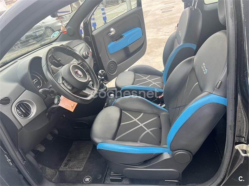 Usado Fiat 500 69 CV (50 kW) 2018 Negro Berlina