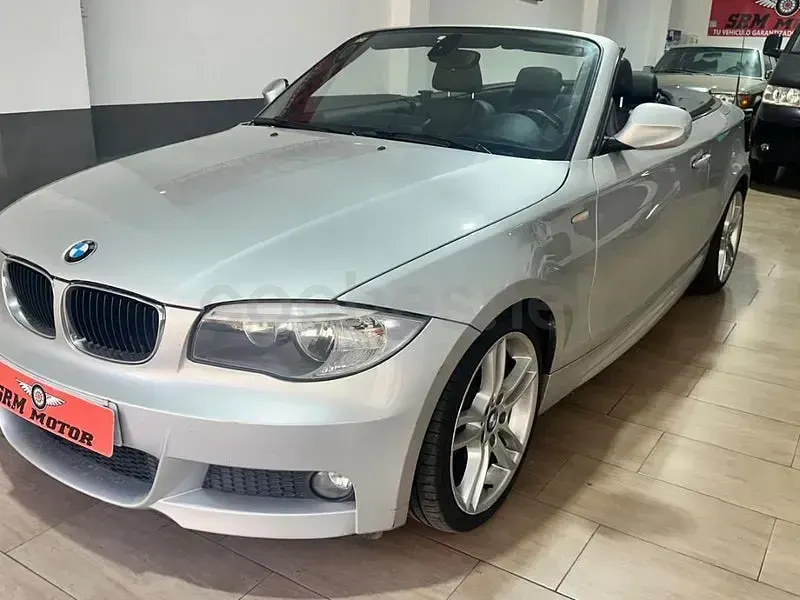 Usado BMW 118 Cabriolet M Sport 143 CV (105 kW) 2013 Gris / plata Descapotable