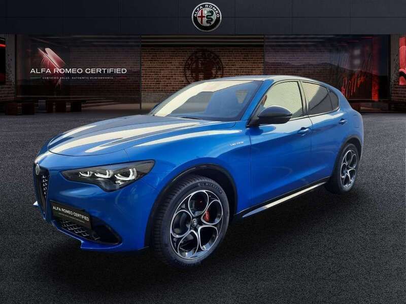 Azul Usado 2023 Alfa Romeo Stelvio Veloce SUV | 39.990 € (Buen precio) - Imagen 1/4