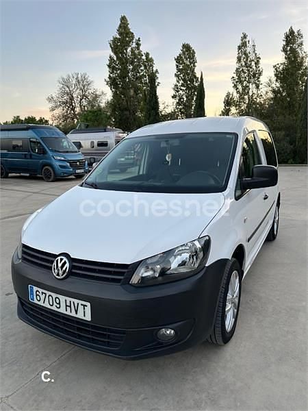 Blanco Usado 2014 VW Caddy Pro Monovolumen | 8999 € (Precio justo) - Imagen 1/4