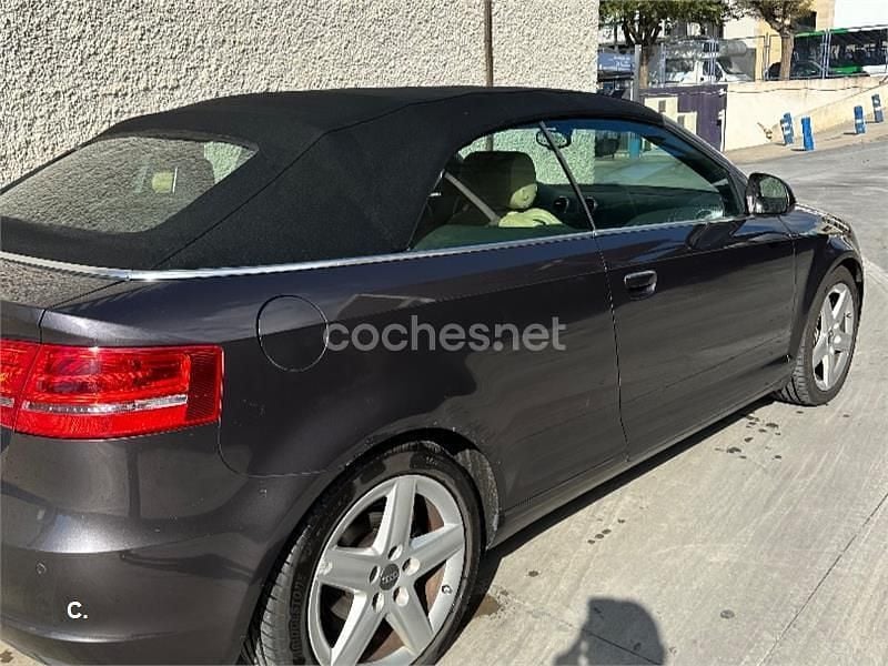 Usado Audi A3 Cabriolet Ambition 105 CV (77 kW) 2008 Beige Descapotable