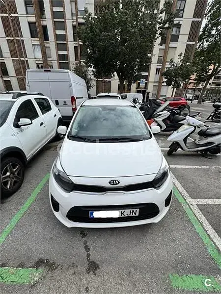Usado Kia Picanto Plus 67 CV (49 kW) 2018 Blanco Utilitario
