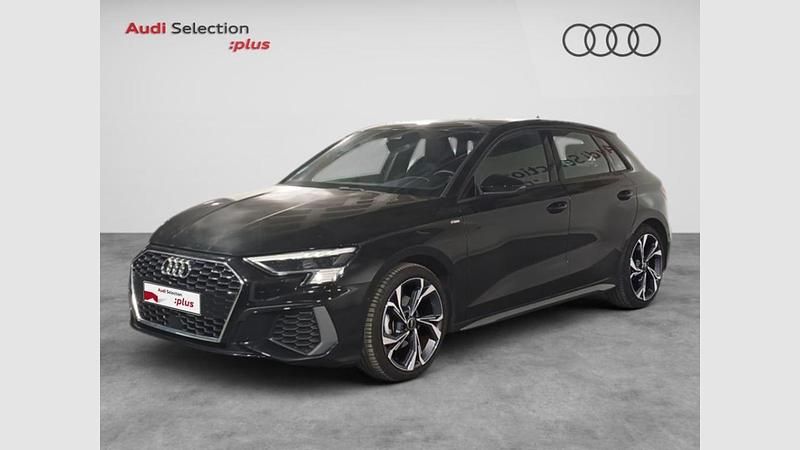 Usado Audi A3 150 CV (110 kW) 2024 Negro mito metalizado Berlina
