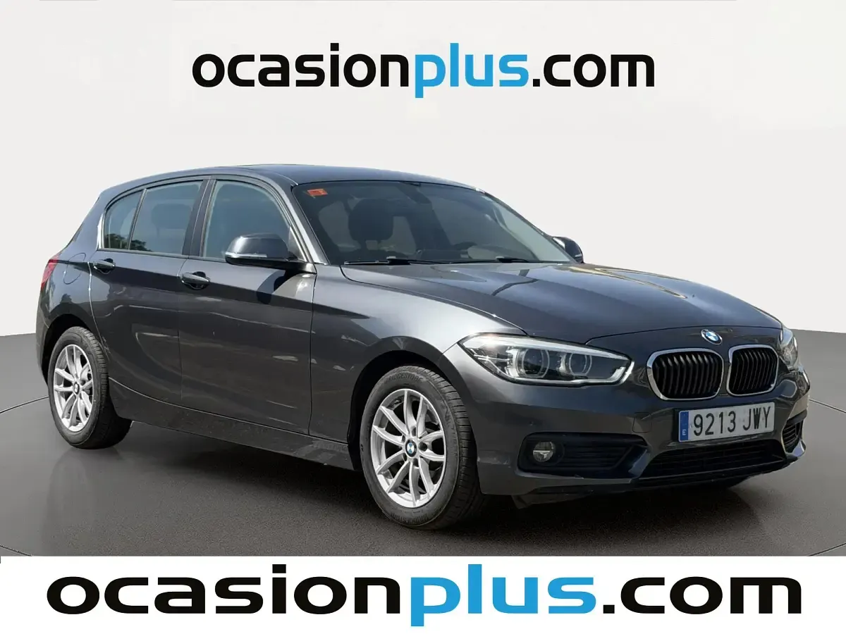 Usado BMW 116 116 CV (85 kW) 2017 Gris Utilitario