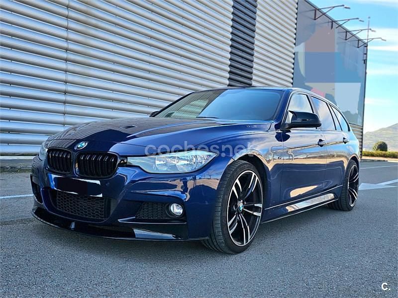 Usado BMW 318 M Performance 143 CV (105 kW) 2016 Azul Familiar