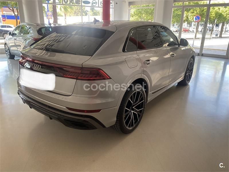 Usado Audi Q8 Advanced Plus 286 CV (210 kW) 2019 Gris / plata SUV