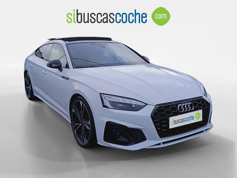 Usado Audi A5 Sportback 204 CV (150 kW) 2021 Blanco Utilitario