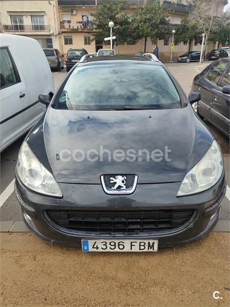 Usado Peugeot 407 136 CV (100 kW) 2006 Negro Familiar