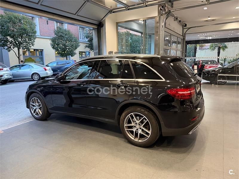 Usado Mercedes GLC250 204 CV (150 kW) 2015 Negro SUV
