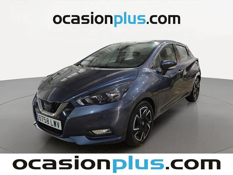 Usado Nissan Micra Acenta 92 CV (67 kW) 2022 Azul Utilitario