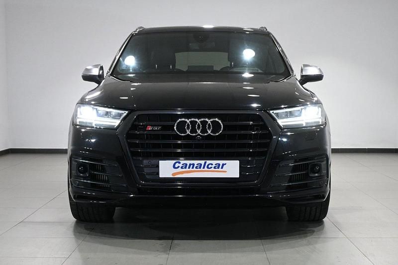Usado Audi SQ7 S-Line 435 CV (319 kW) 2017 Negro SUV