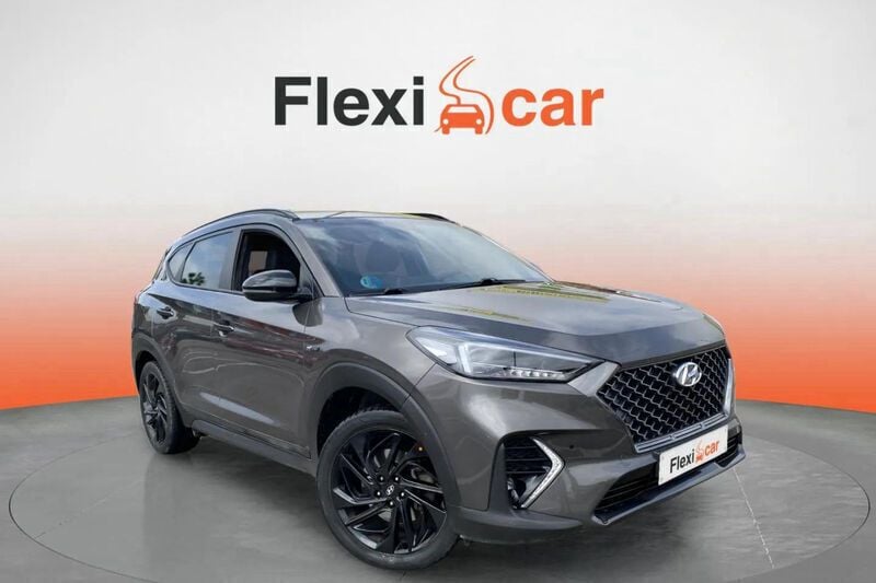 Gris Usado 2020 Hyundai Tucson N Line SUV | 20.090 € (Precio justo) - Imagen 1/4