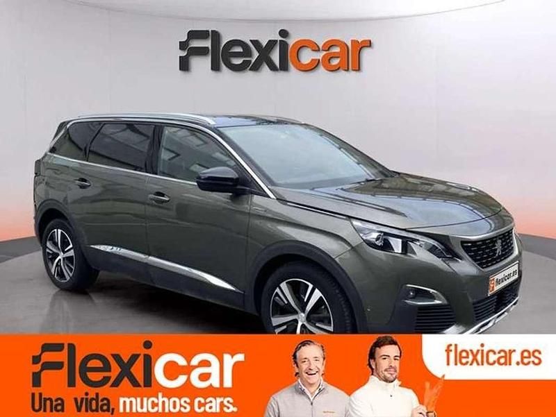 Gris Usado 2020 Peugeot 5008 GT-line Monovolumen | 16.990 € (Buen precio) - Imagen 1/4
