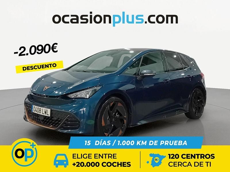 Azul Usado 2022 Cupra Born Utilitario | 21.990 € (Caro) - Imagen 1/4