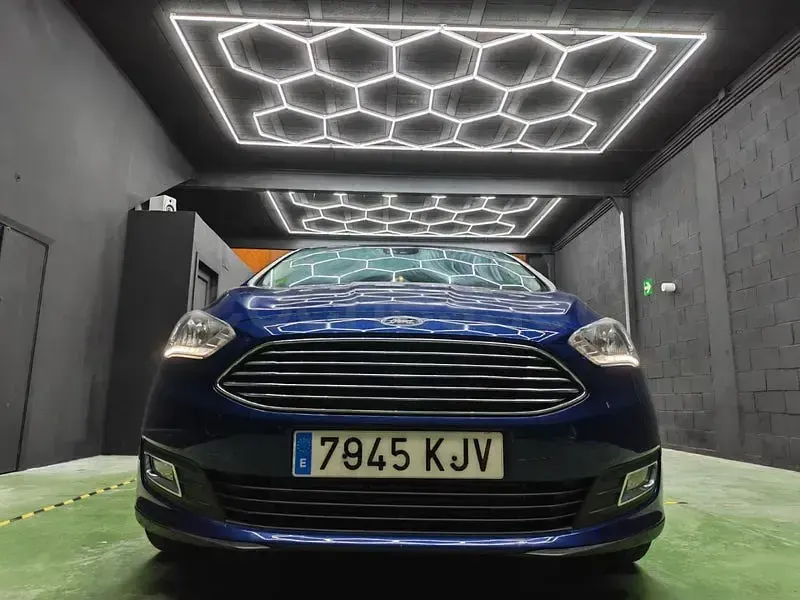 Usado Ford Grand C-Max Titanium 150 CV (110 kW) 2018 Azul Monovolumen